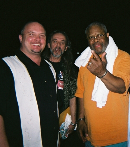 Me and Jaimoe in New Orleans.  Then we saw him in Wallingford CT. at a Los Lonely Boys Concert